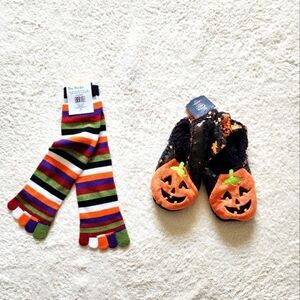 New women's one size Halloween socks/ slipper socks